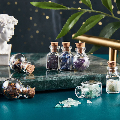 DIY Wishing Bottle Making Kits DIY-PH0001-06-1