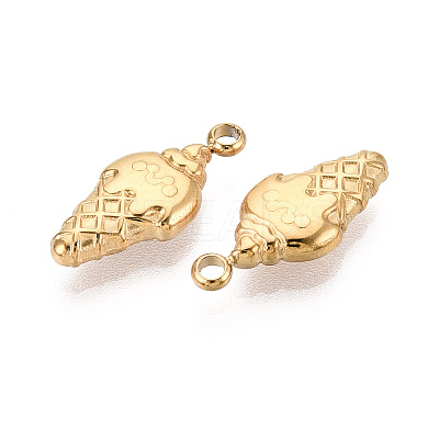 304 Stainless Steel Pendants STAS-T067-77G-1