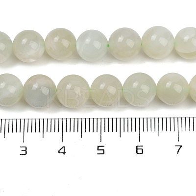 Natural Green Moonstone Beads Strands LS-G-NH0060-A01-02-1