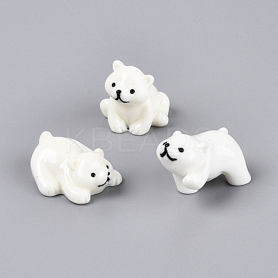 Resin POlar Bear Display Decorations RESI-T026-15M-1