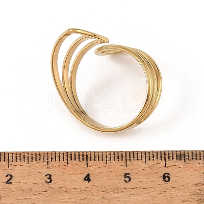 Irregular Brass Cuff Rings for Women KK-CBA8D1E-05G-1