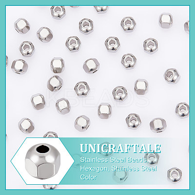 201 Stainless Steel Beads STAS-UN0052-72-1