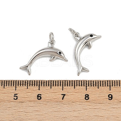 Brass Micro Pave Cubic Zirconia Pendants KK-A269-04C-P-1