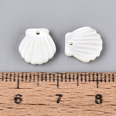 Natural Trochus Shell Carved Pendants SHEL-Q028-06-1