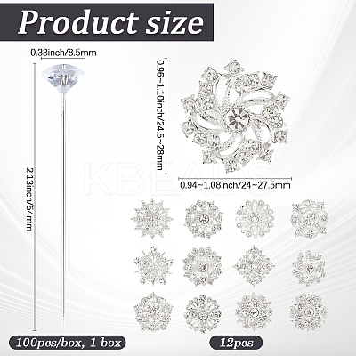 DIY Flower Bouquet Decoration Kits DIY-SP0006-60P-1