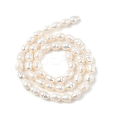 Natural Cultured Freshwater Pearl Beads Strands PEAR-I007-01B-06B-1