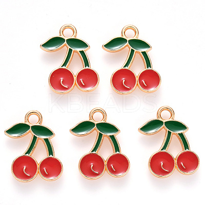 Alloy Enamel Pendants ENAM-S121-065-1