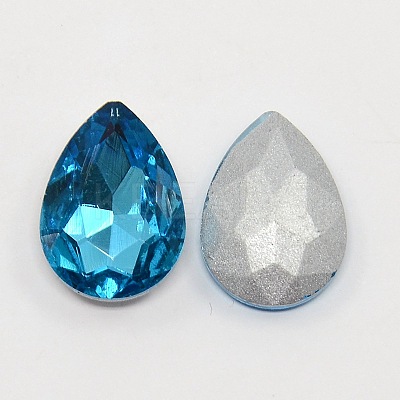 Glass Pointed Back Rhinestone RGLA-Q002-11-1