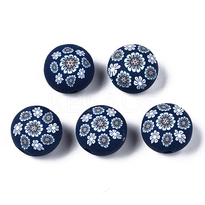 Handmade Polymer Clay Beads CLAY-N008-026B-1