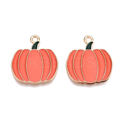 Thanksgiving Day Theme Alloy Enamel Pendants ENAM-T020-35I-1