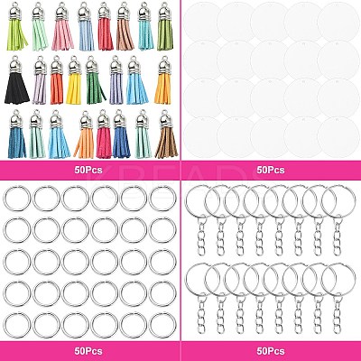 DIY Keychain Making Kit DIY-YW0007-96-1