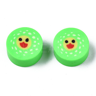 Handmade Polymer Clay Beads CLAY-N008-035D-1