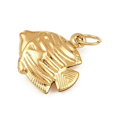 304 Stainless Steel Pendants STAS-K307-01E-G-1