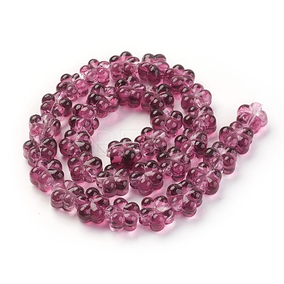 Handmade Lampwork Beads Strands LAMP-P051-F04-1