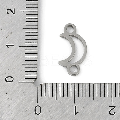 Non-Tarnish 304 Stainless Steel Connector Charms STAS-L279-014P-1