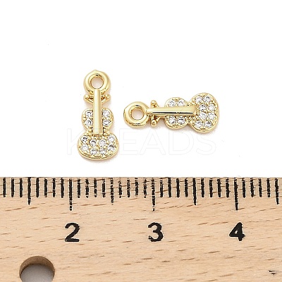 10Pcs Brass Charms KK-V006-05G-03-1