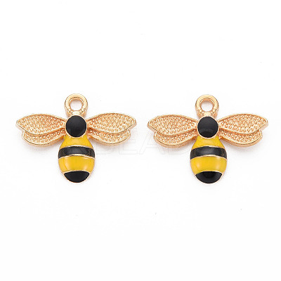 Alloy Enamel Pendants ENAM-S121-174D-RS-1