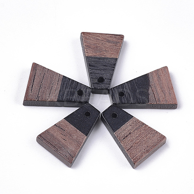 Resin & Wood Pendants X-RESI-S358-52J-1