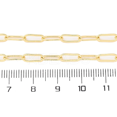 Brass Paperclip Chains Necklaces for Women NJEW-D302-69G-1