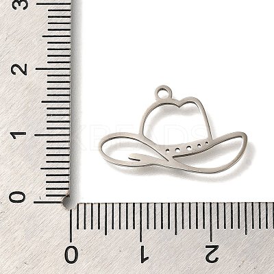 201 Stainless Steel Pendants STAS-R136-23P-1