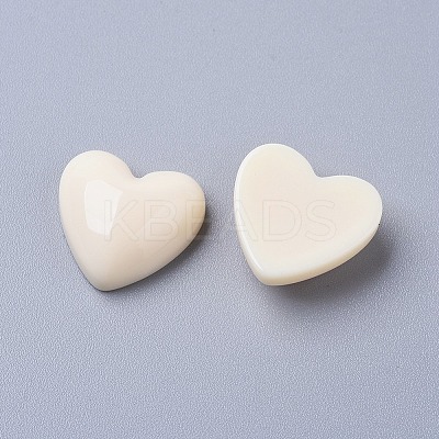 Resin Cabochons LS-RESI-WH0008-18I-1