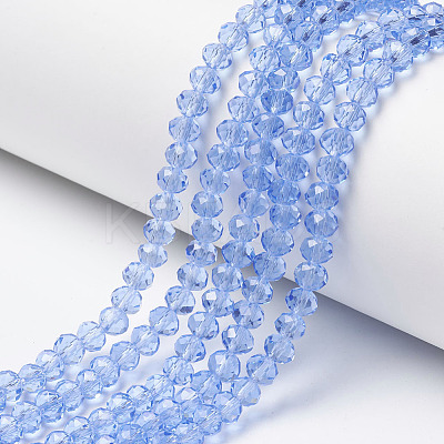 Glass Beads Strands LS-EGLA-A034-T6mm-D14-1