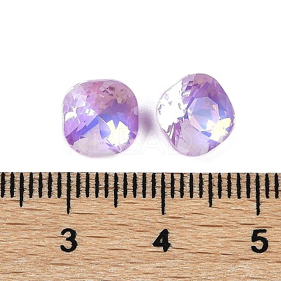 Pointed Back Glass Rhinestone Cabochons GGLA-S003-03C-1