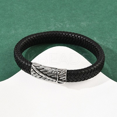 Microfiber Leather Bracelets for Men Women BJEW-H631-03AS-01-1