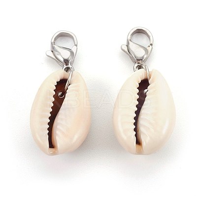 Cowrie Shell Pendants X-HJEW-JM00340-1