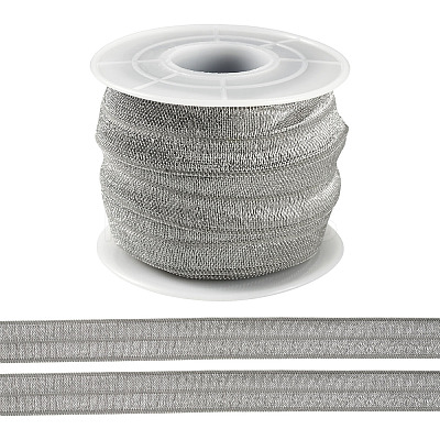 5 Yards Sparkle Polyester Ribbons OCOR-TA0003-53B-1