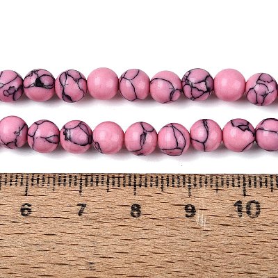 Synthetic Turquoise Beads Strands G-N364-07A-01-1