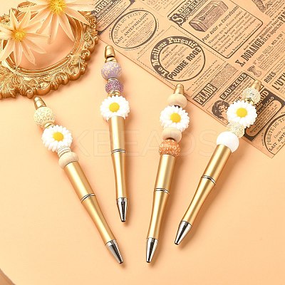 Plastic Beadable Pens AJEW-L082-A08-1