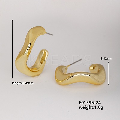Fashionable Cute Geometric Shape Earrings for Hot Personalized Matching WX1077-20-1