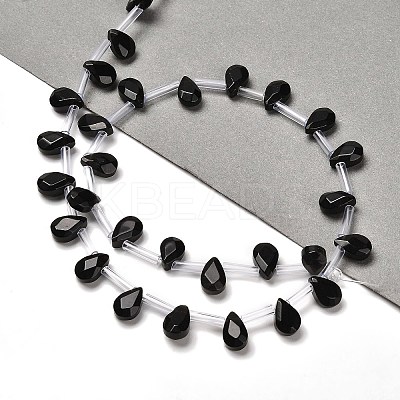 Natural Obsidian Beads Strands G-Q167-A09-02-1