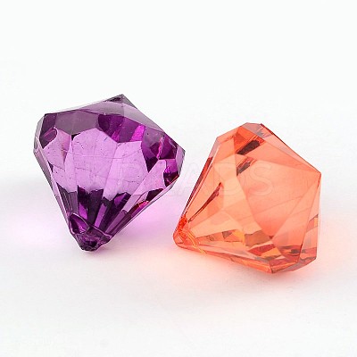 Transparent Acrylic Pendants for Curtains DB28X31MM-1