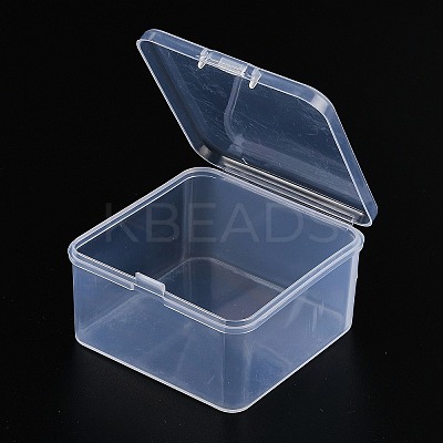 Plastic Bead Containers with Hinged Lid CON-Z007-02C-1