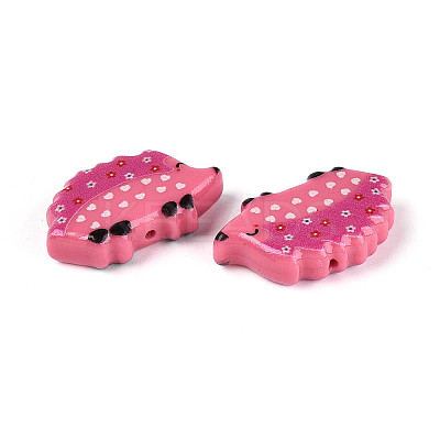 Printed Opaque Resin Beads RESI-N043-14A-1