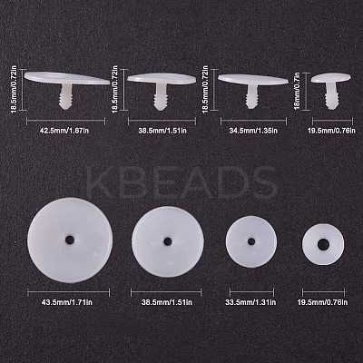 Plastic Doll Joints DIY-PH0025-85-1