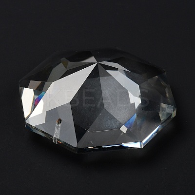 Transparent Glass Big Pendants GLAA-R223-09A-1
