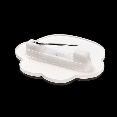 Cartoon Style Acrylic Brooch LS-JEWB-D016-01J-1