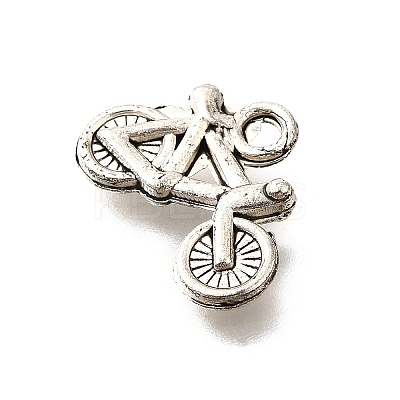 Tibetan Style Alloy Pendants TIBE-L008-63AS-1