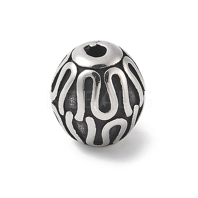 304 Stainless Steel Beads STAS-G204-47AS-01-1