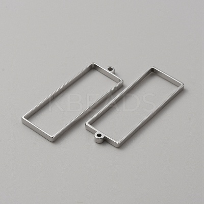 304 Stainless Steel Open Back Bezel Pendants FIND-WH0152-123E-1
