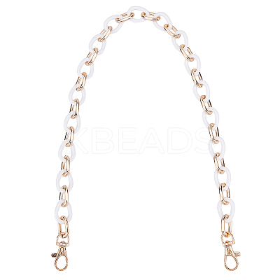 Teardrop Resin Bag Links Straps PURS-WH0001-05B-1