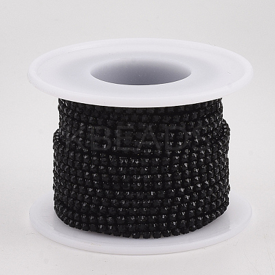 Electrophoresis Iron Rhinestone Strass Chains CHC-Q009-SS8.5-B01-1