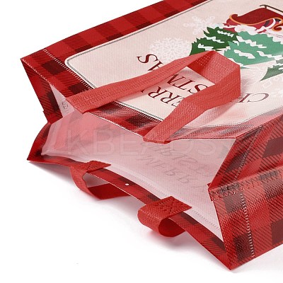 Christmas Theme Laminated Non-Woven Waterproof Bags ABAG-B005-02B-01-1