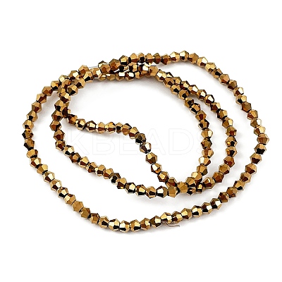 Transparent Electroplate Glass Beads Strands LS-EGLA-A039-T2mm-UA11-1