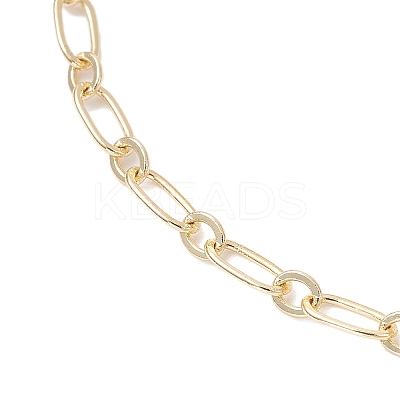 Brass Figaro Chains Bracelets for Women BJEW-JB12575-1