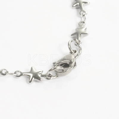 Tarnish Resistant 304 Stainless Steel Bracelets X-BJEW-D418-05-1