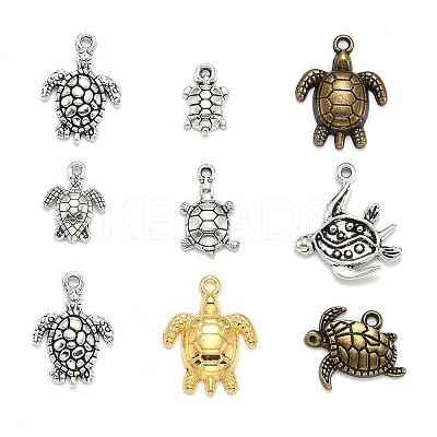 Tibetan Style Alloy Pendants TIBEP-MSMC021-13-1